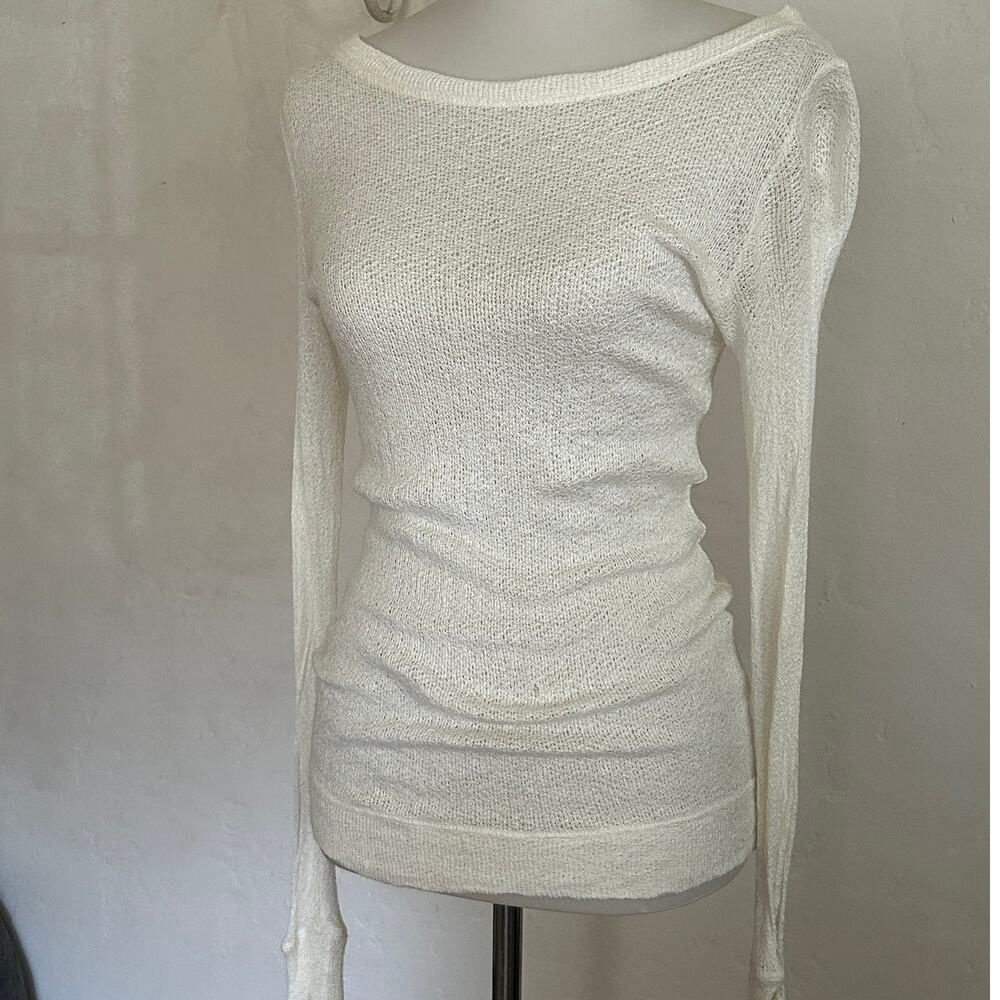 Cream Nations Mircomodal Knit Top Small